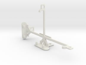 verykool s5020 Giant tripod & stabilizer mount in White Natural Versatile Plastic