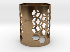 TheLoft-Honeycomb2 in Natural Brass