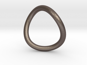 BFF collection - ring, size 6 in Polished Bronzed Silver Steel