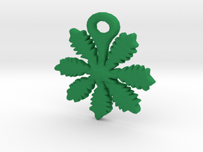 Weedy Mcweed in Green Processed Versatile Plastic