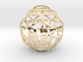 Tempest Lovaball in 14k Gold Plated Brass