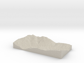 Model of Tessens in Natural Sandstone