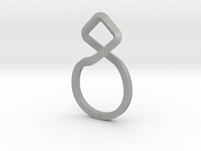 A-LINE Dancing D.011 Ring US size 3.5, d=14,5mm in Aluminum: 3.5 / 45.25