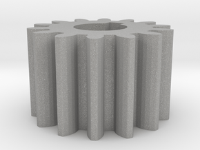 Cylindrical gear Mn=1 Z=14 AP20° Beta0° b=10 HoleØ in Aluminum