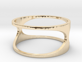 R1 in 14k Gold Plated Brass