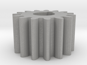 Cylindrical gear Mn=1 Z=15 AP20° Beta0° b=10 HoleØ in Aluminum