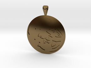 Ganymede in Polished Bronze
