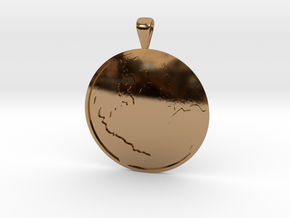 Terra (The Earth) in Polished Brass