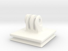 Arca-Swiss Square GoPro QR Plate in White Processed Versatile Plastic