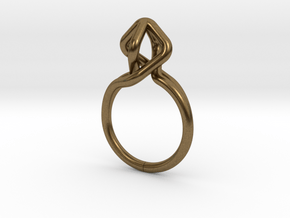 Dancing D.022, Ring US size 5.5, d=16mm in Natural Bronze: 5.5 / 50.25
