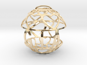 Gia Lovaball in 14k Gold Plated Brass