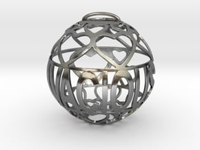 Vivacious Lovaball in Polished Silver