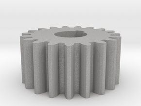 Cylindrical gear Mn=1 Z=19 AP20° Beta0° b=10 HoleØ in Aluminum