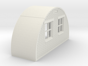 N-76-back-end-brick-nissen-hut-right-door-1a in White Natural Versatile Plastic