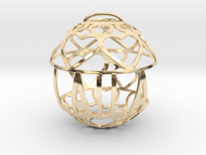 Laila Lovaball in 14k Gold Plated Brass