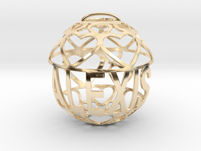 Alexis Lovaball in 14k Gold Plated Brass