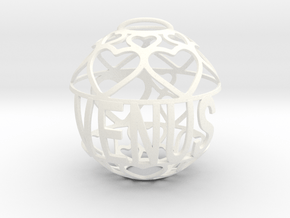 Venus Lovaball in White Processed Versatile Plastic