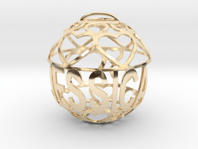 Jessica Lovaball in 14k Gold Plated Brass