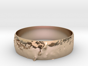 Mars Bracelet in 14k Rose Gold Plated Brass