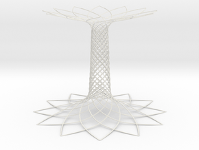 Tree of Life EXPO Milano 2015 in White Natural Versatile Plastic