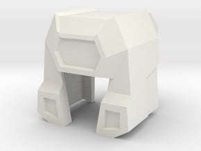 Mainframe Titan Helmet (Titans Return) in White Natural Versatile Plastic