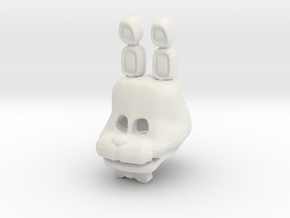 Custom Rabbit in White Natural Versatile Plastic