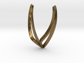  sWINGS Line, Pendant. Pure, Elegant.  in Natural Bronze