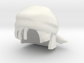 Custom Pan Inspired Hat for Lego in White Natural Versatile Plastic