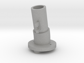 Thrustmaster tailpiece, 13° ang. 15°off. - M in Aluminum