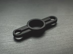 The Tama - Fidget Spinner - EDC in Black Natural Versatile Plastic