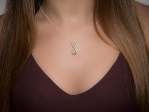 infinity pendant in 14k Rose Gold