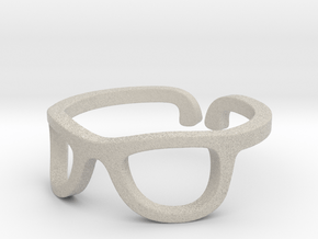Glasses Ring Ring Size 7.25 in Natural Sandstone