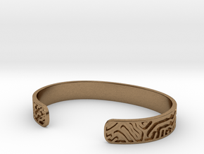 Diffusion Cuff in Natural Brass: Large