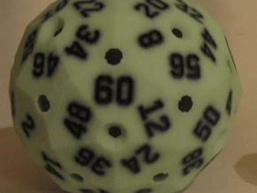 Hollow Green D60 in Full Color Sandstone