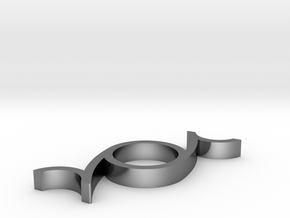 Note Spinner in Polished Silver
