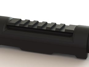 Railed Handguard for AK74u (low profile version) in Black Natural Versatile Plastic