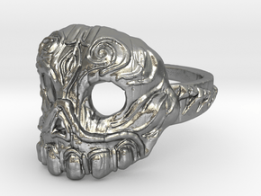 Dr. Killinger Ring Size 8 in Natural Silver