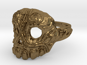 Dr. Killinger Ring Size 8 in Natural Bronze