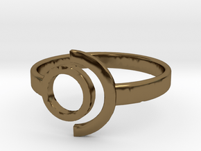 Ring 1 in Polished Bronze