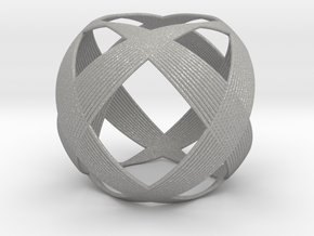  0403 Spherical Cuboctahedron (d=6cm) #003 in Aluminum