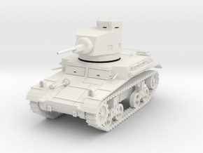PV47A M2A4 Light Tank (28mm) in White Natural Versatile Plastic