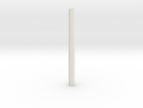 Pencil Case for Easier Grip in White Natural Versatile Plastic: Medium