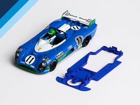 1/32 SRC Matra 670 Chassis for Slot.it pod in White Natural Versatile Plastic