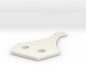 PP1 Collar Buckle Male Connector - Custom Request in White Natural Versatile Plastic