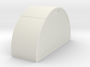 N-87-complete-nissen-hut-end-brick-wind-r-16-36-1a in White Natural Versatile Plastic