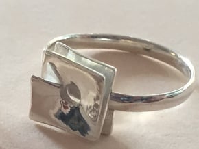 Nobel Ring in Polished Silver: 7 / 54