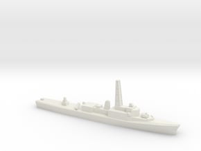 Restigouche-class DDE (Gulf War Refit), 1/2400 in White Natural Versatile Plastic