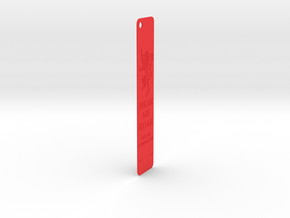 Lanister Bookmark in Red Processed Versatile Plastic: Medium