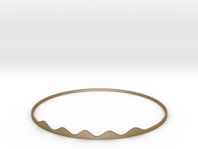 Bracelet in Polished Gold Steel