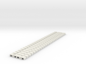 P-165stg-flexi-tram-track-100-g-x24-1a in White Natural Versatile Plastic